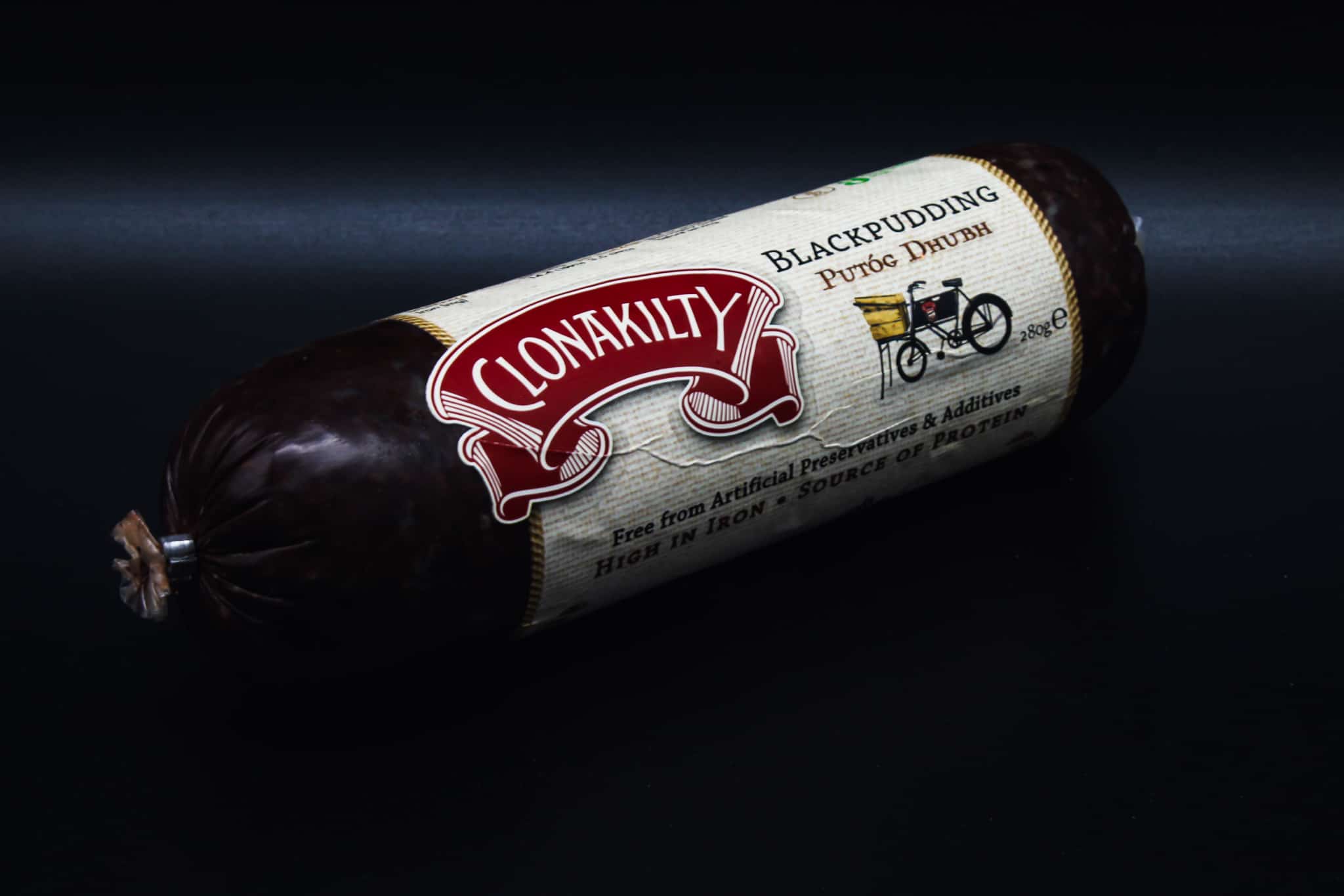 Clonakilty Black Pudding Chub (280g)